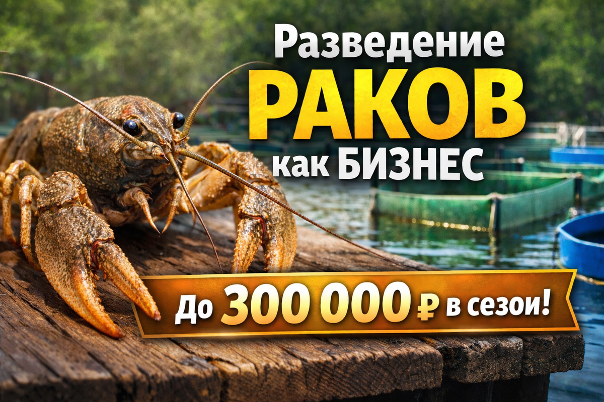 Разведение раков