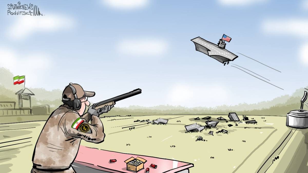    Еще шесть лет назад Иран показал, что ему есть что противопоставить авианосцам США / Фото: Виталий Подвицкий / РИА Новости