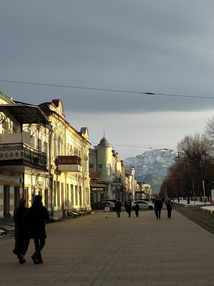 Проспект Мира. Владикавказ. 