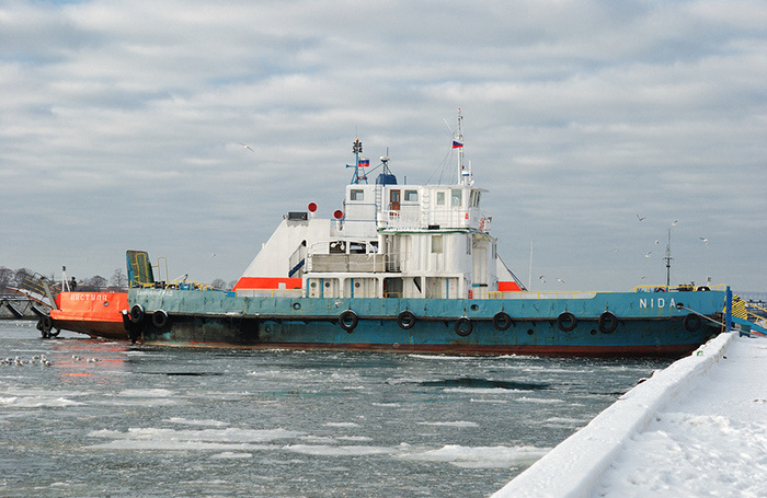    Паромная переправа в городе Балтийске. Архивное фото.Сергей Куров/Фотобанк Лори