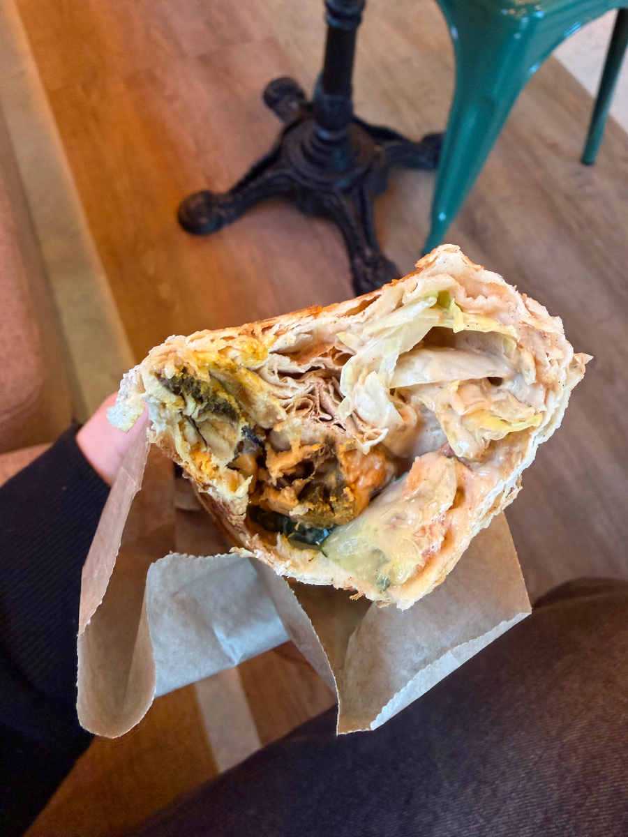 Шаверма с мидиями 