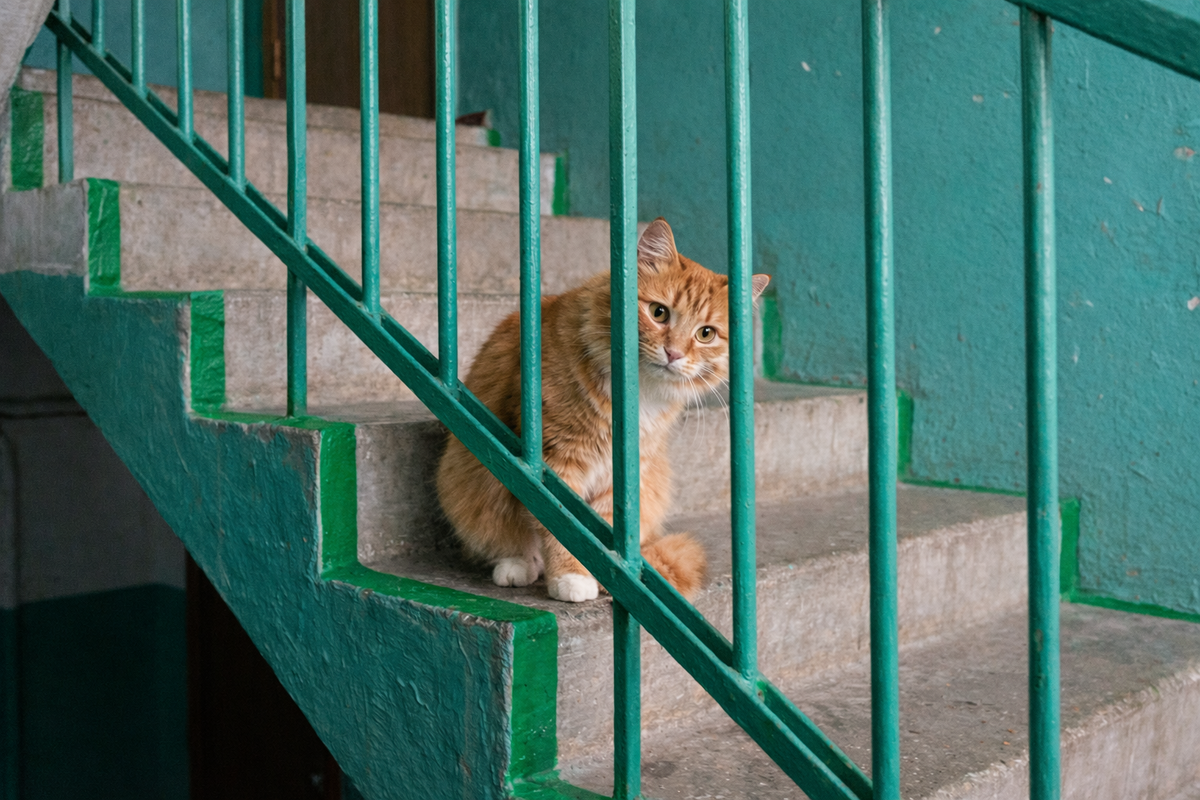 Почему в СССР ступени на лестницах красили только по краям: химия износа и психология зрения