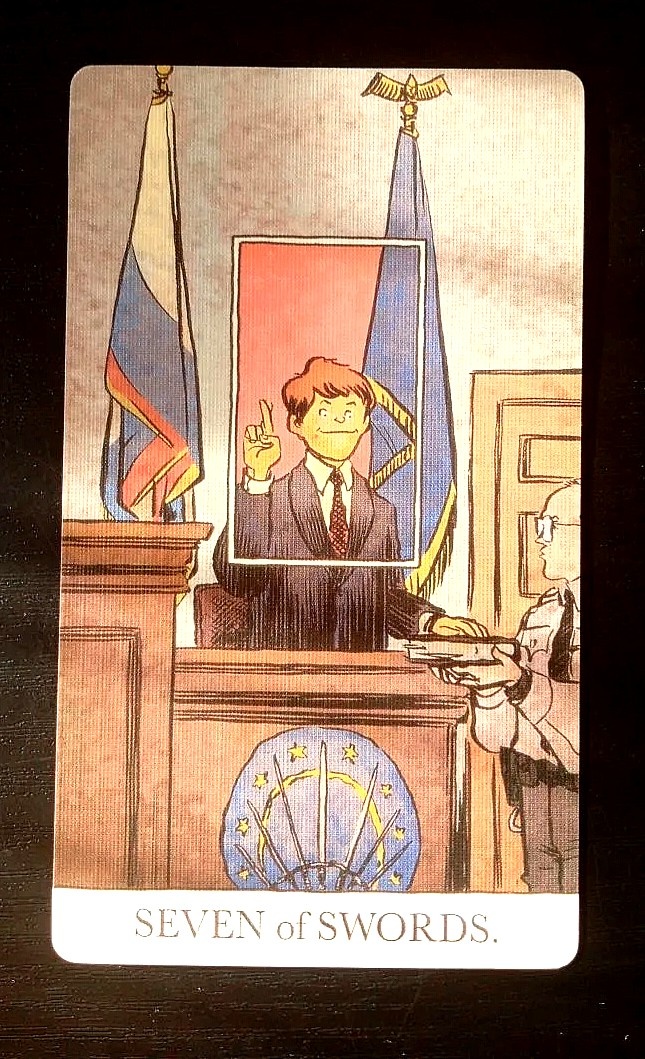 Карта дня из колоды "The Unveiled Tarot"