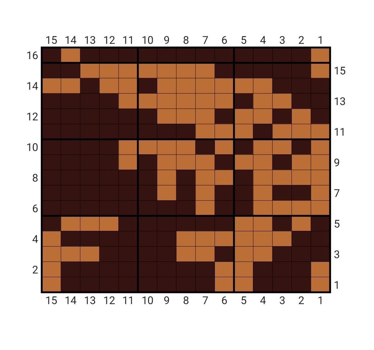 Схема Жаккард креветки 
