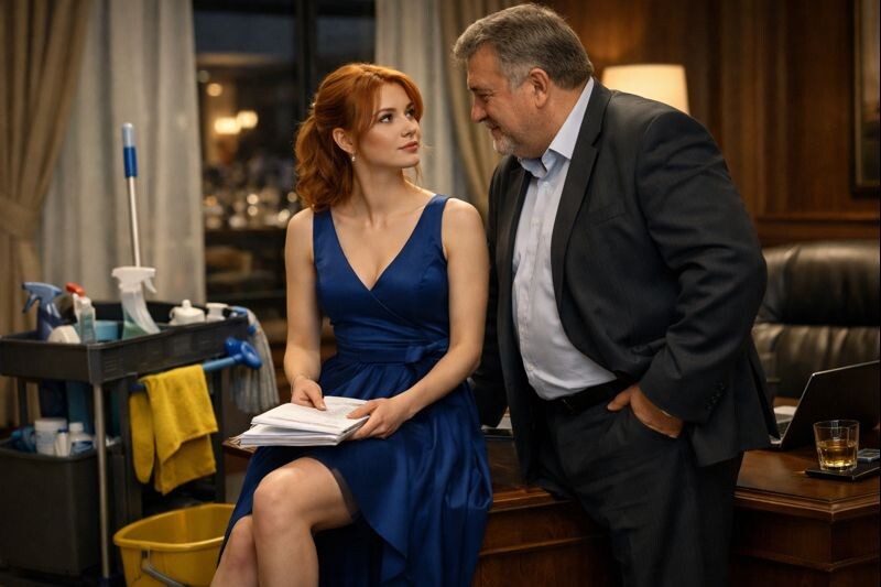 Уборщица Настя