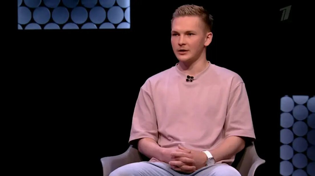    Михаил Коляда. Фото: скриншот из видео «Подкаст.Лаб» на Первом канале.