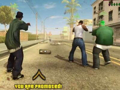    Битва за район. Моддер сделал GTA: San Andreas из Battlefield 2