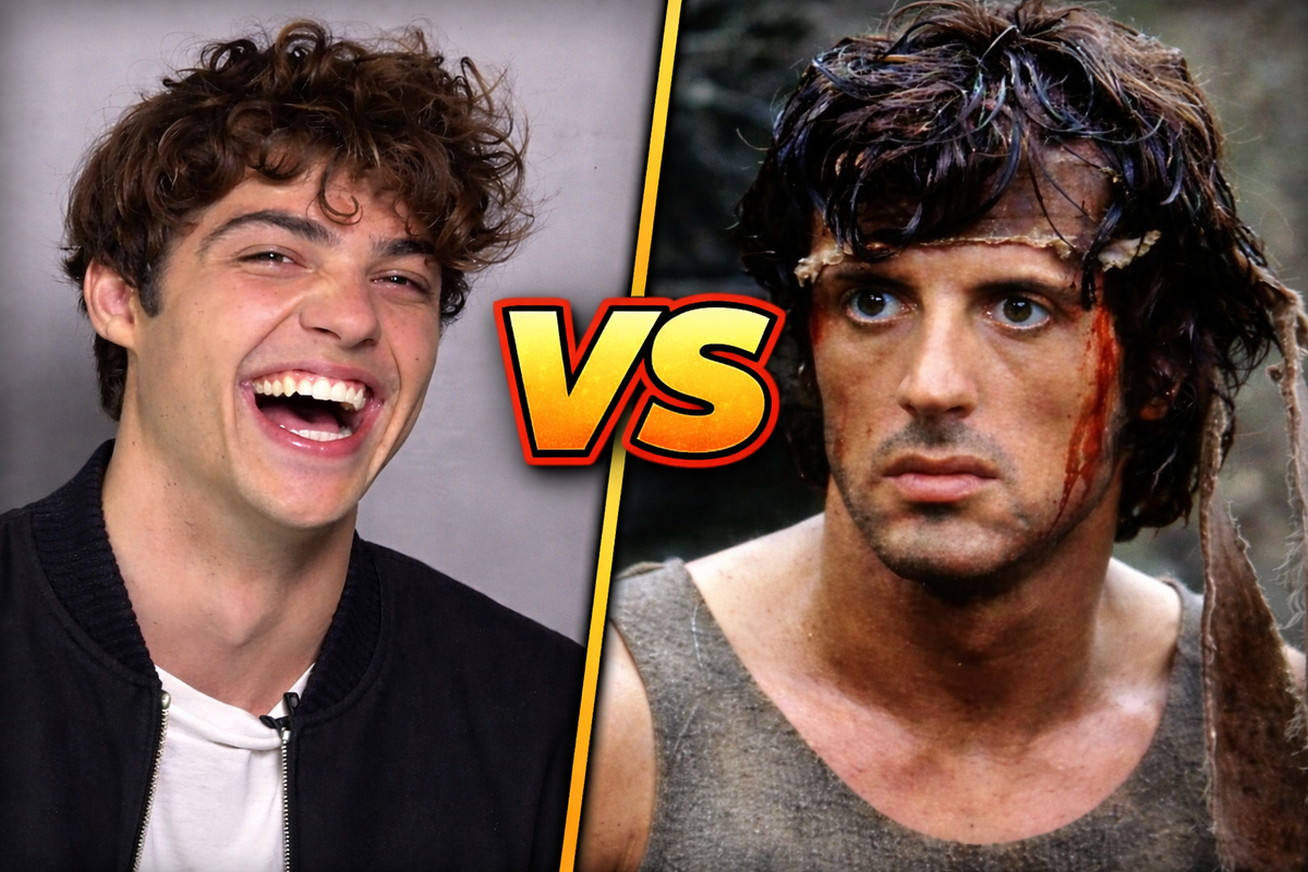 Старый Рэмбо в шоке от нового Рэмбо