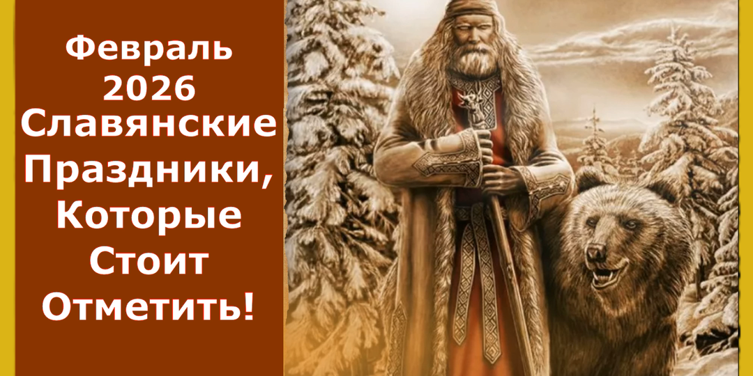 Февраль 2026: Славянские Праздники, Которые Стоит Отметить!