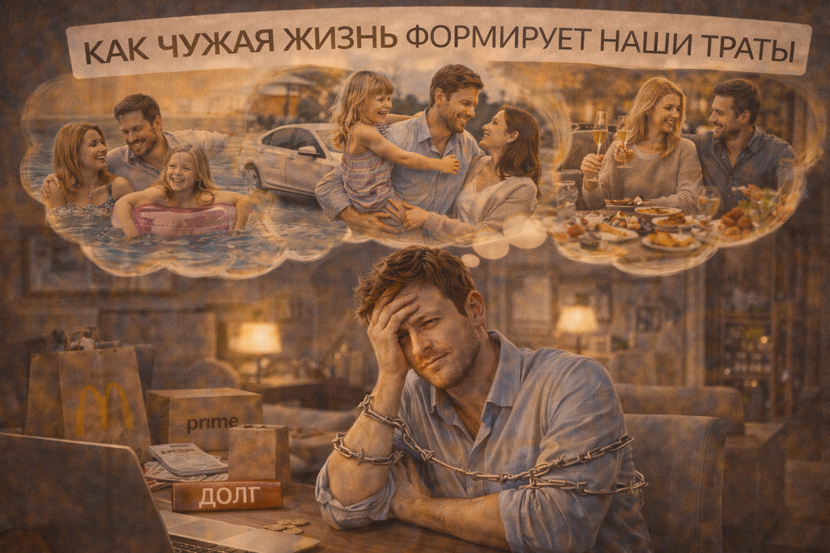 Как чужая жизнь формирует наши траты