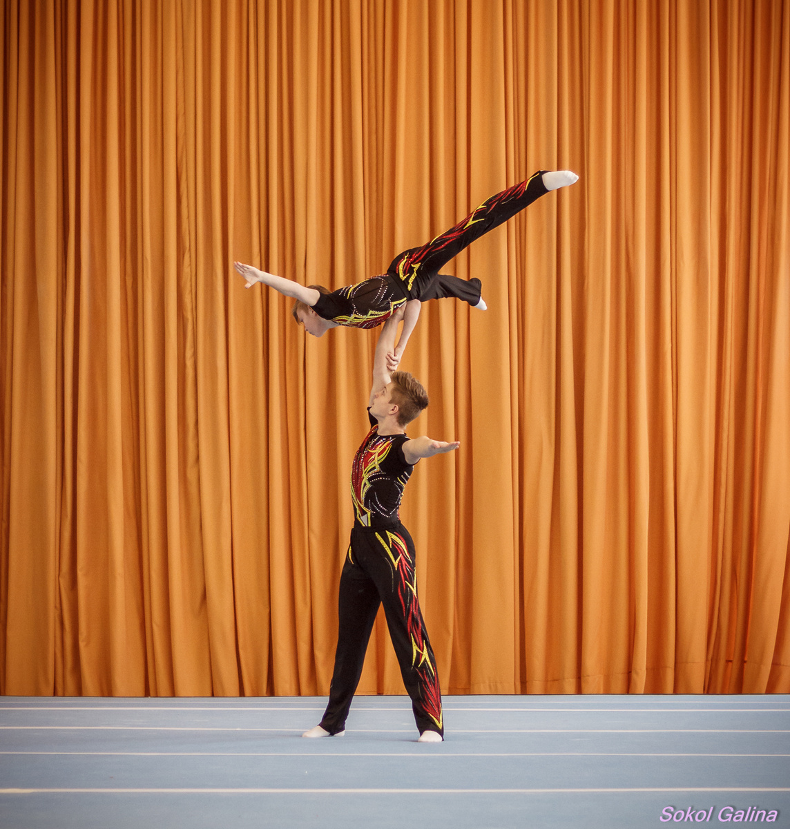 Скляренко Иван - Первенство России по спортивной акробатике