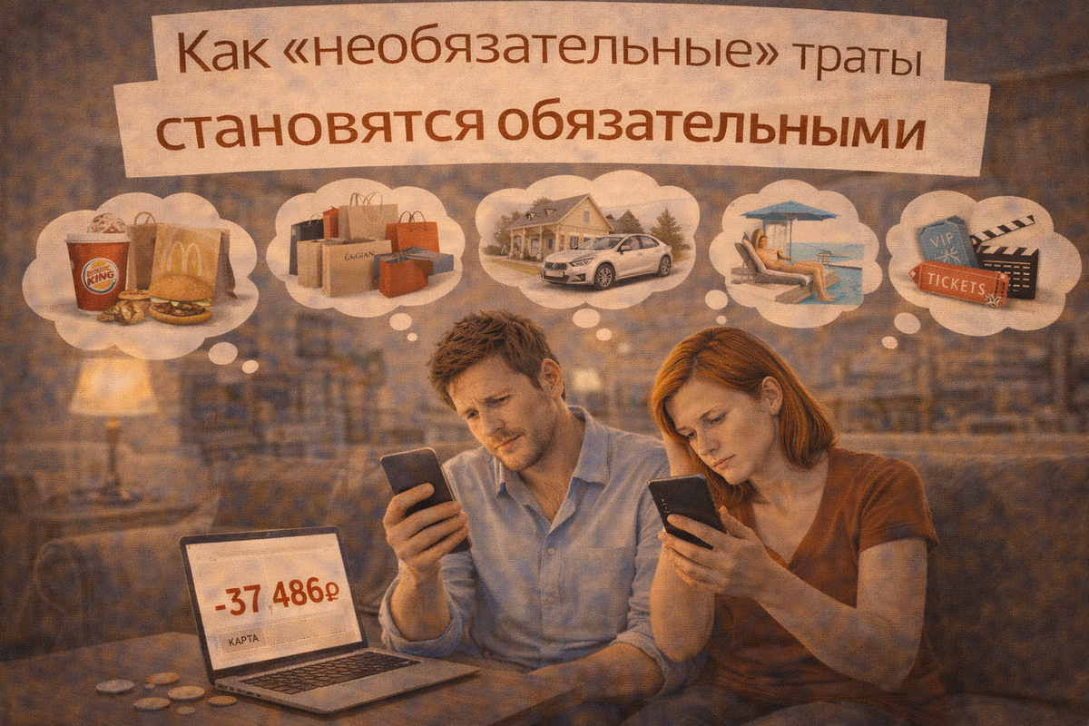 Как «необязательные» траты становятся обязательными