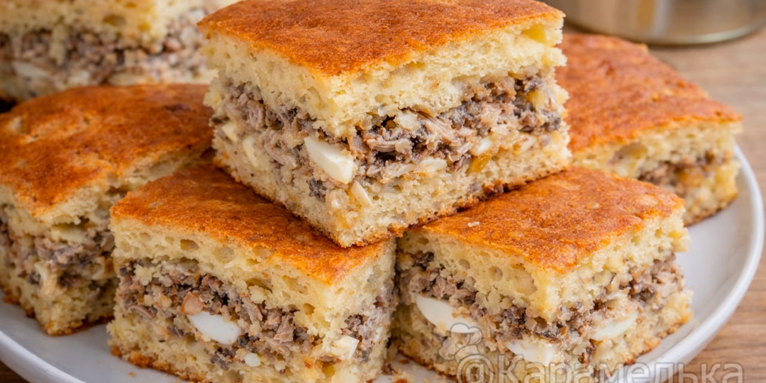 Тот самый рыбный пирог из детства По-советски простой, ароматный и такой, что просят «ещё кусочек»