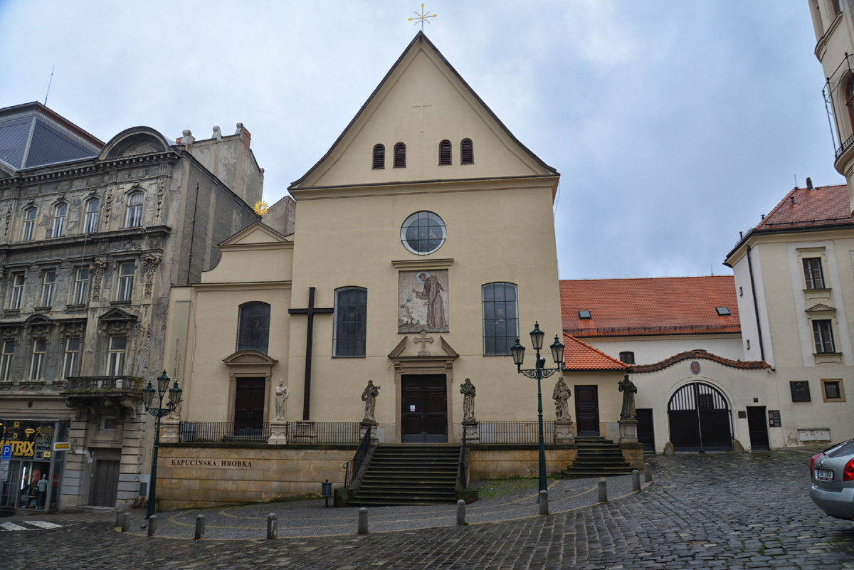 Брно. Костел Святого Креста. Фотография Александра Новикова. 2019