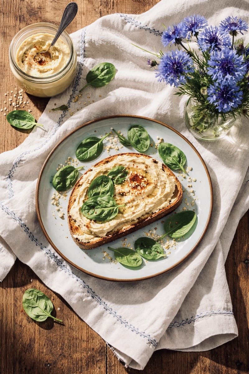 Хумус - источник растительного белка 