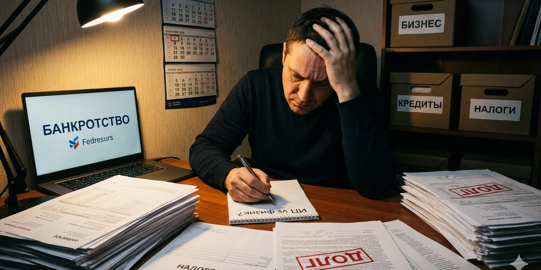 Банкротство ИП с долгами: 7 ошибок, из‑за которых у тебя заберут всё, что можно