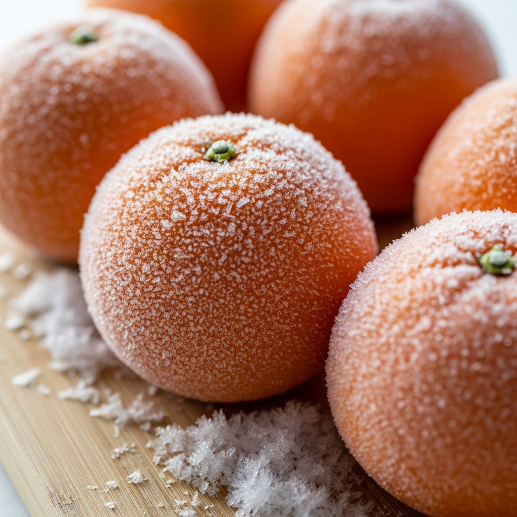 Не бойтесь замораживать фрукты целиком — это делает их структуру более податливой для извлечения эфирных масел.