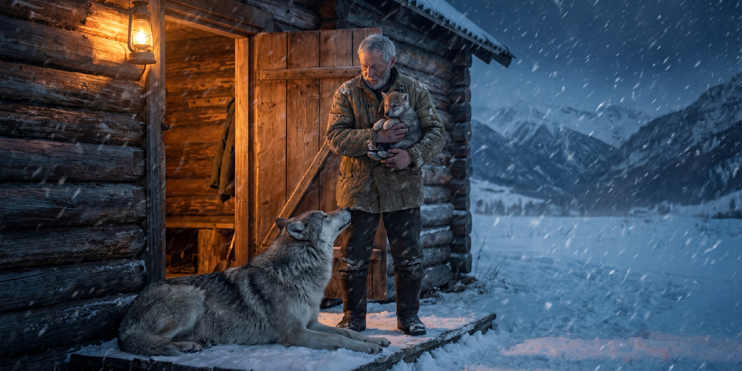 Волчица принесла ко мне еле живого волчонка – она просила о помощи