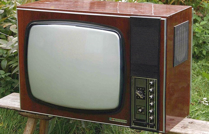 Советский телевизор./ Фото: wikipedia.org