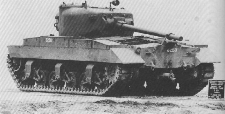 T20: серия американских опытных средних танков Т20