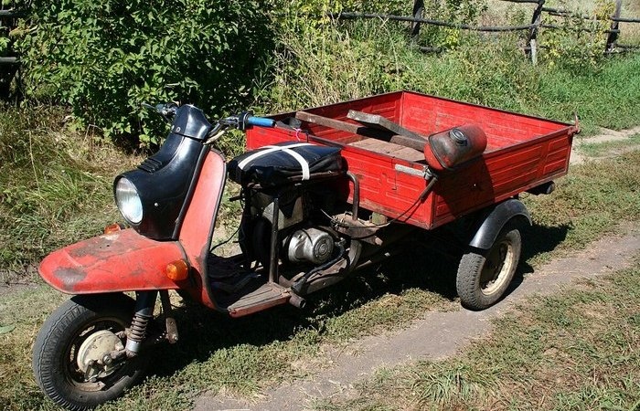 Сначала были мотороллеры. /Фото: wikimedia.org.