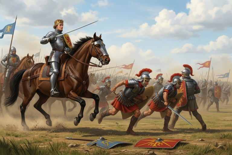 Когда легионы встретили рыцарей. Ранняя Римская Империя перемещается в средние века. Часть 3. Огонь и сталь на берегах Рейна