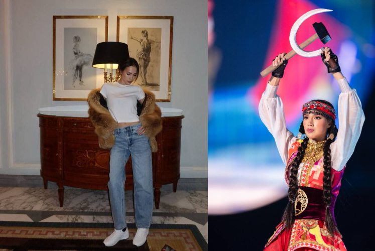 Алина всегда выступала шикарно