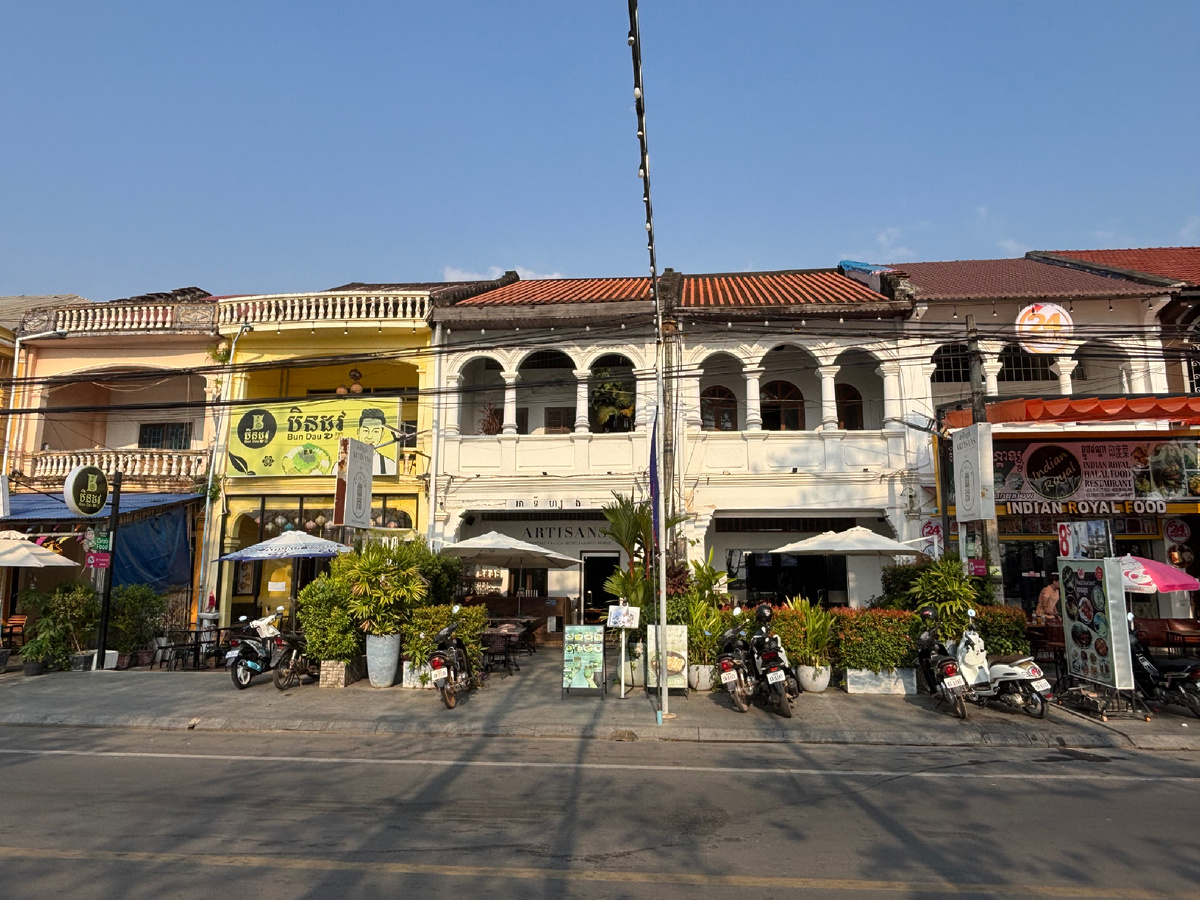 Колониальная архитектура Камбоджи — наследие французского протектората.