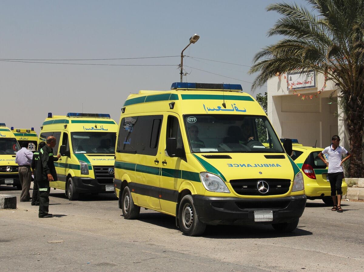    Автомобили скорой помощи в Египте | © AP Photo / Muhamed Sabry