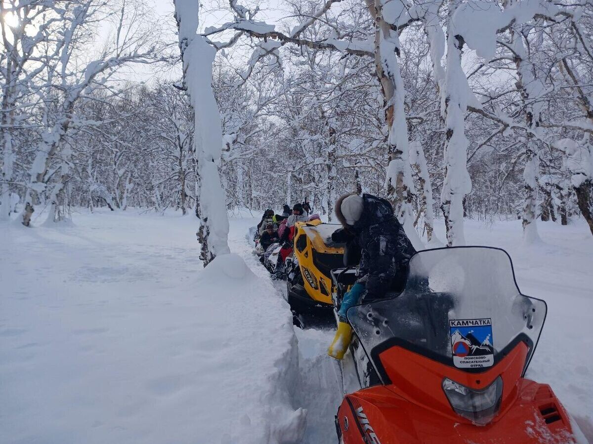   Поиски туристов на Пущинских горячих источниках | © Фото : ЦОД по ГО, ЧС и ПБ в Камчатском крае