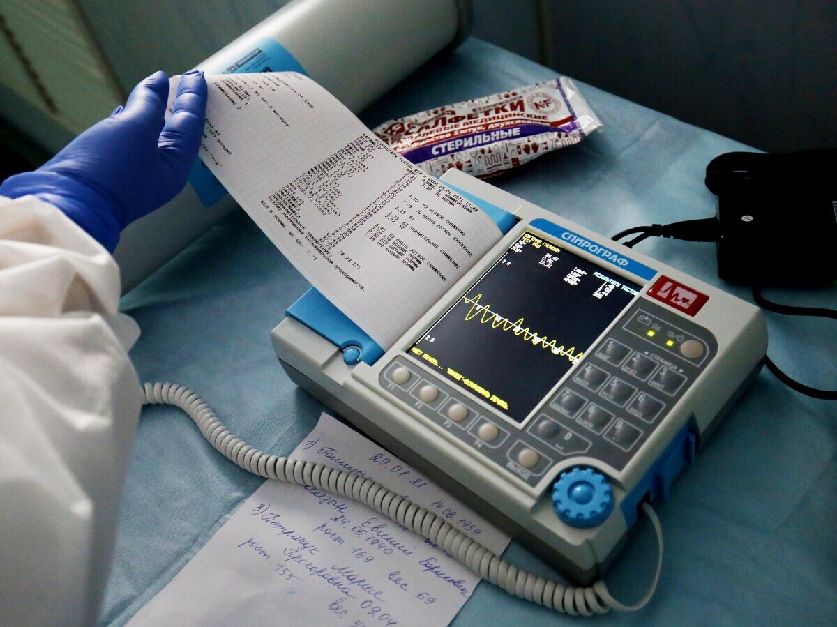    Реабилитация пожилых после перенесенного коронавируса | © РИА Новости / Кирилл Брага