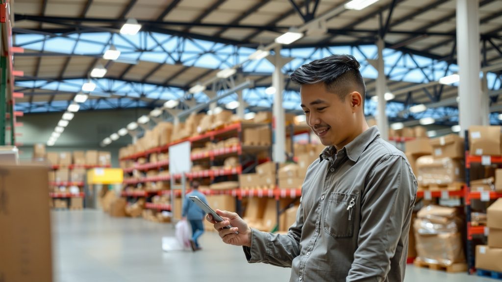    Личный кабинет клиента склада: Управление запасами со смартфона