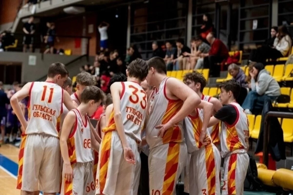    Тульские баскетболисты вышли в финал первенства России среди юношей