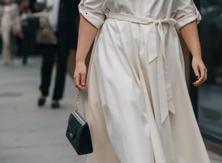 Ты не поверишь! 13 платьев для полных, которые творят чудеса — скрывают живот, стройнят и выглядят очень стильно! ✨