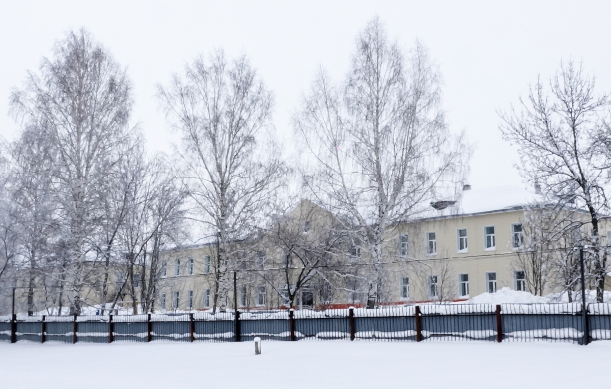    Здание интерната в Прокопьевске  Александр Алтурин/ТАСС