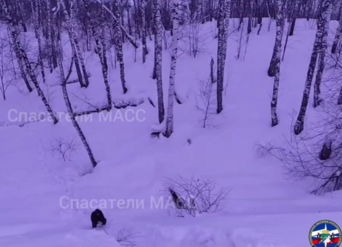 Скриншот видео тг-канала «СПАСАТЕЛИ МАСС».