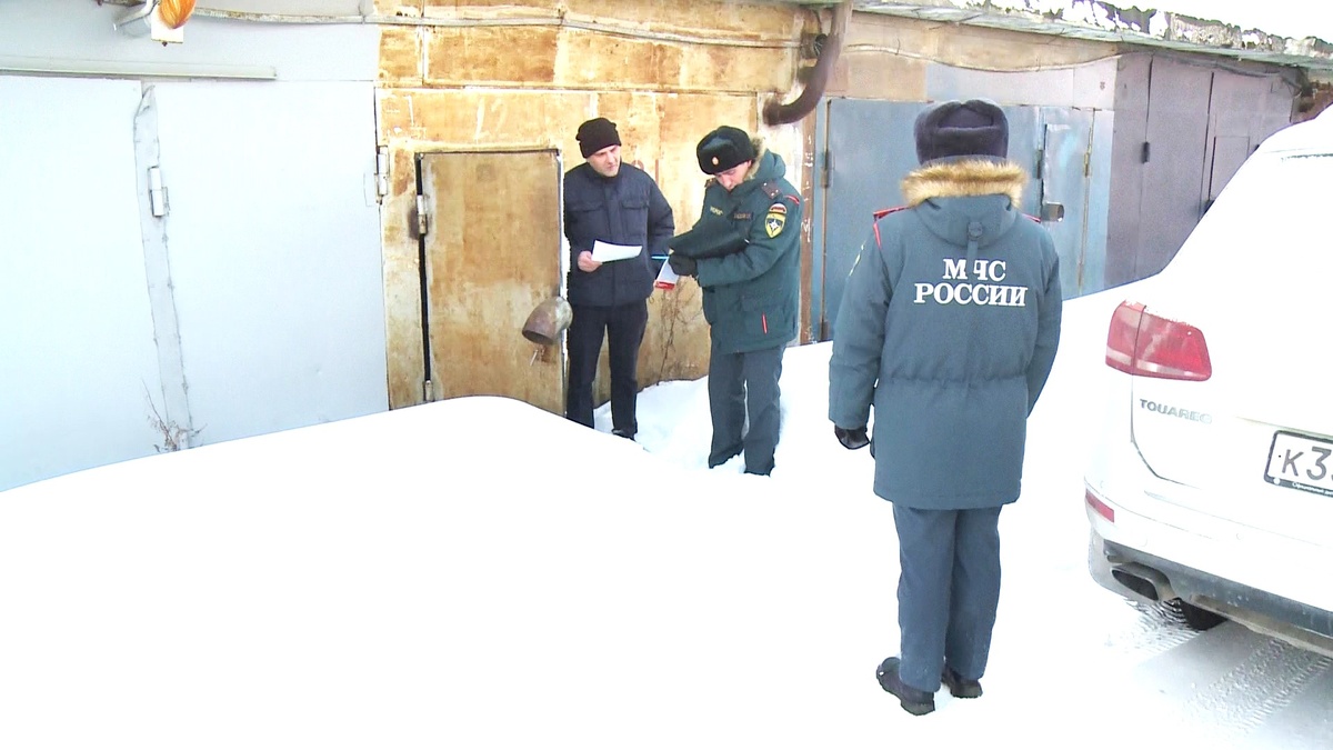    В гаражных кооперативах Нефтеюганска проходят противопожарные рейды