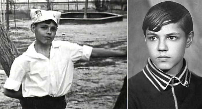 Игорь Скляр в детстве