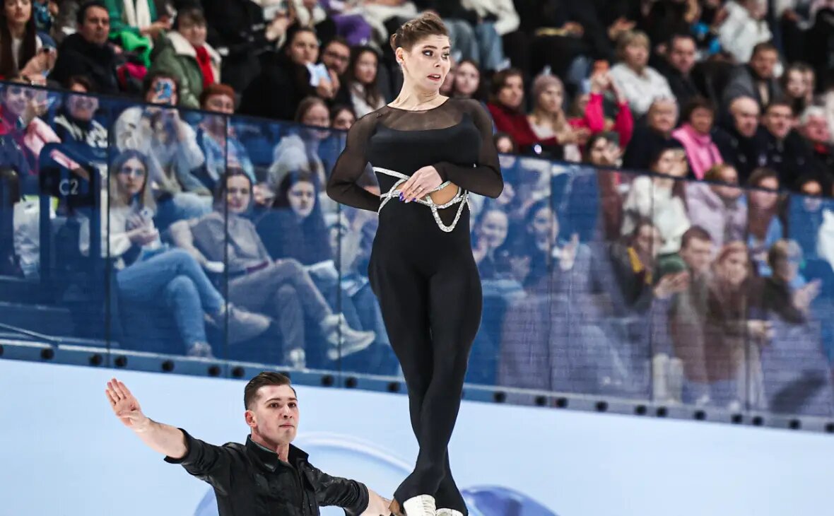    Александр Галлямов и Анастасия Мишина Фото: Софья Сандурская / ТАСС Диана Петровская