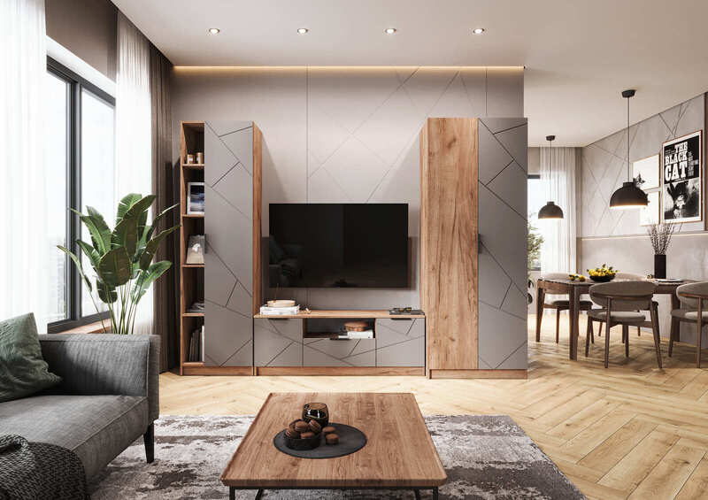 Модульная гостиная Орегон комплект - 2