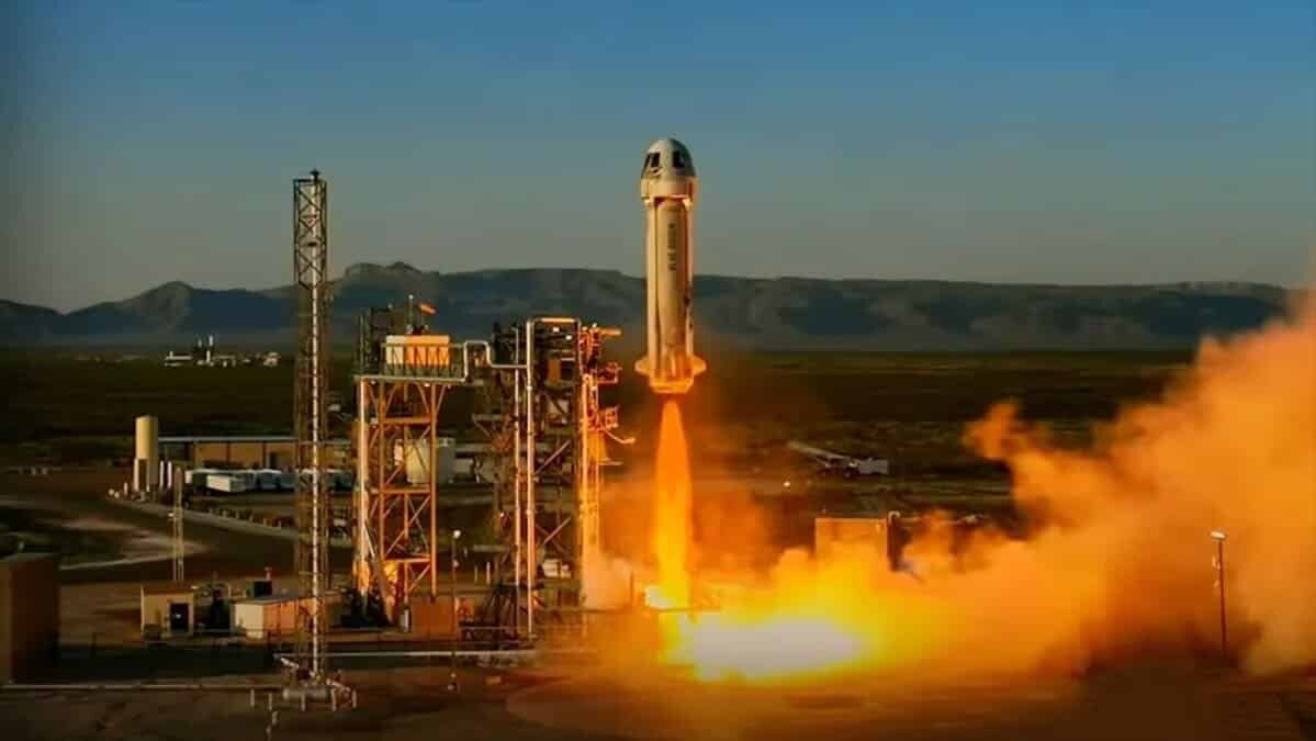    Запуск New Shepard / © Blue Origin