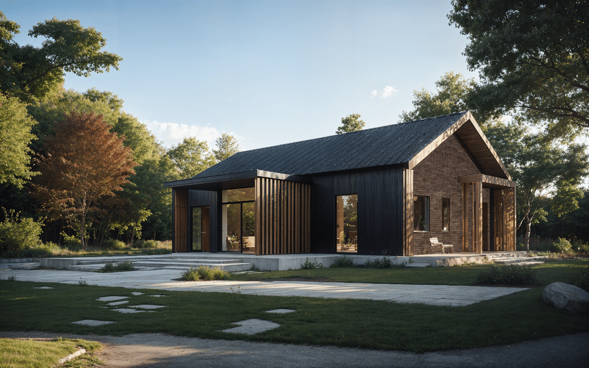 Дом по проекту «Спокойствие». СК Обсидиан.