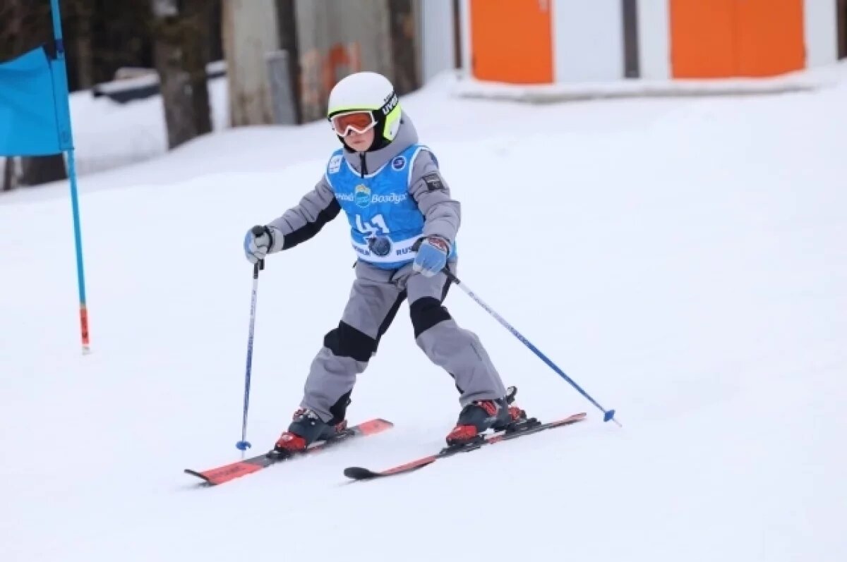    На Сахалине определили лучших юных горнолыжников