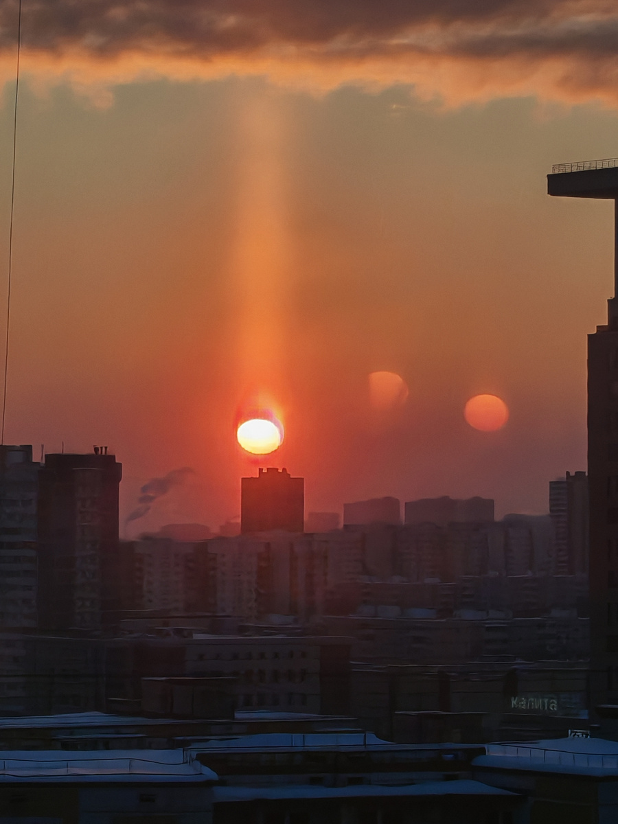 Просто вид из окна. На память. 