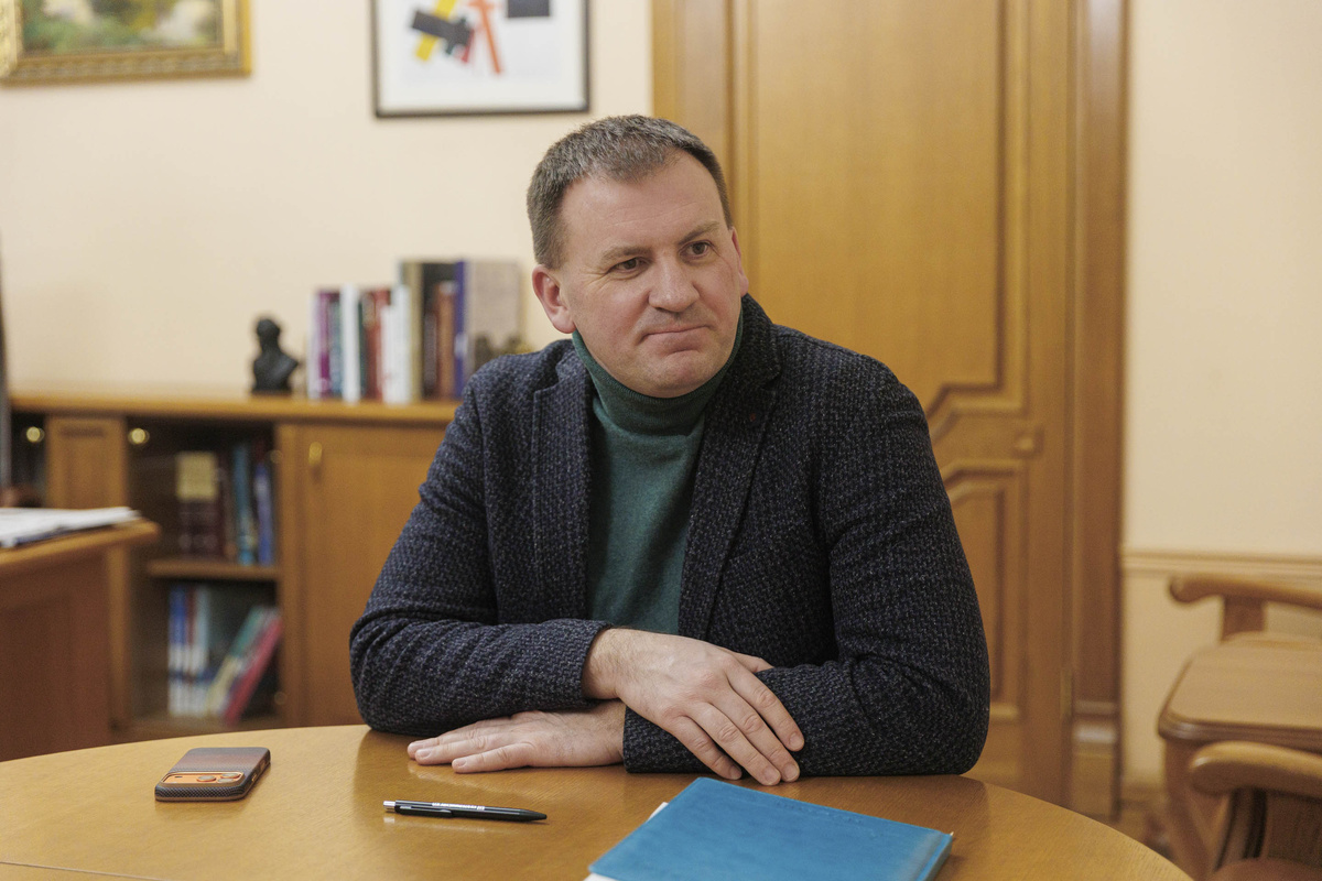 Илья Марков рассказал о своей концепции развития культуры.  Фото: ФедералПресс / Иван Кабанов