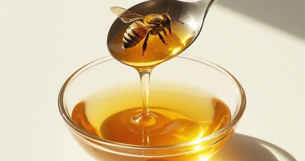 Чайная ложка мёда является результатом колоссальной работы множества пчёл