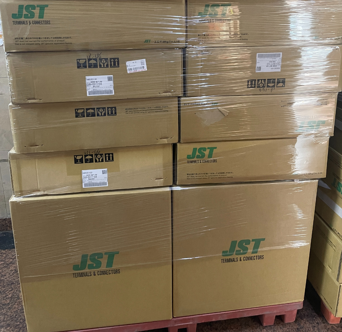 JST Series SXH-001T-0.6.