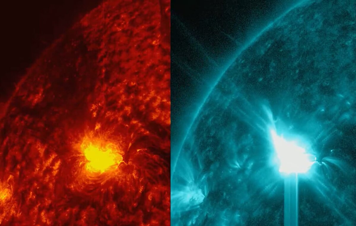   Солнечная вспышка