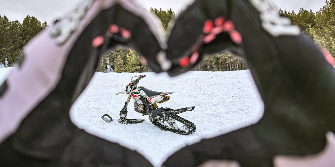 Мотоцикл-трансформер или что такое сноубайк?