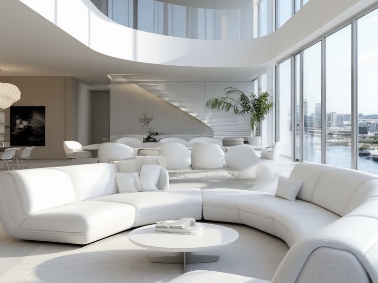 Дизайн-эскиз гостиной. Дизайн интерьера студия АрхиКомфорт